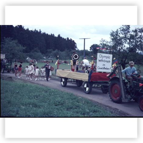 Spielvereinigung Wart-Ebershardt anlässlich dem 10-jährigen Jubiläum im Jahr 1968
