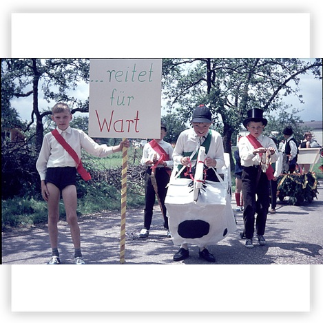 Spielvereinigung Wart-Ebershardt anlässlich dem 10-jährigen Jubiläum im Jahr 1968
