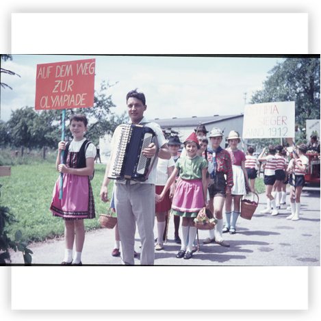 Spielvereinigung Wart-Ebershardt anlässlich dem 10-jährigen Jubiläum im Jahr 1968
