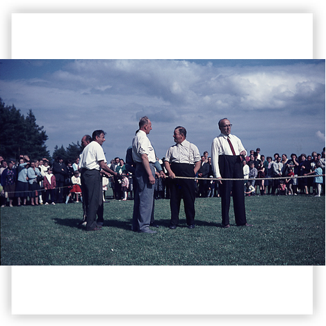 Spielvereinigung Wart-Ebershardt anlässlich dem 10-jährigen Jubiläum im Jahr 1968